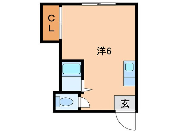 福寿コ－ポの物件間取画像